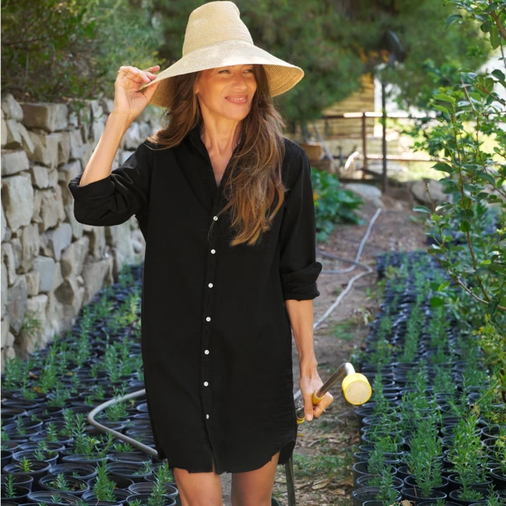 Frank & Eileen Black Mini Dress